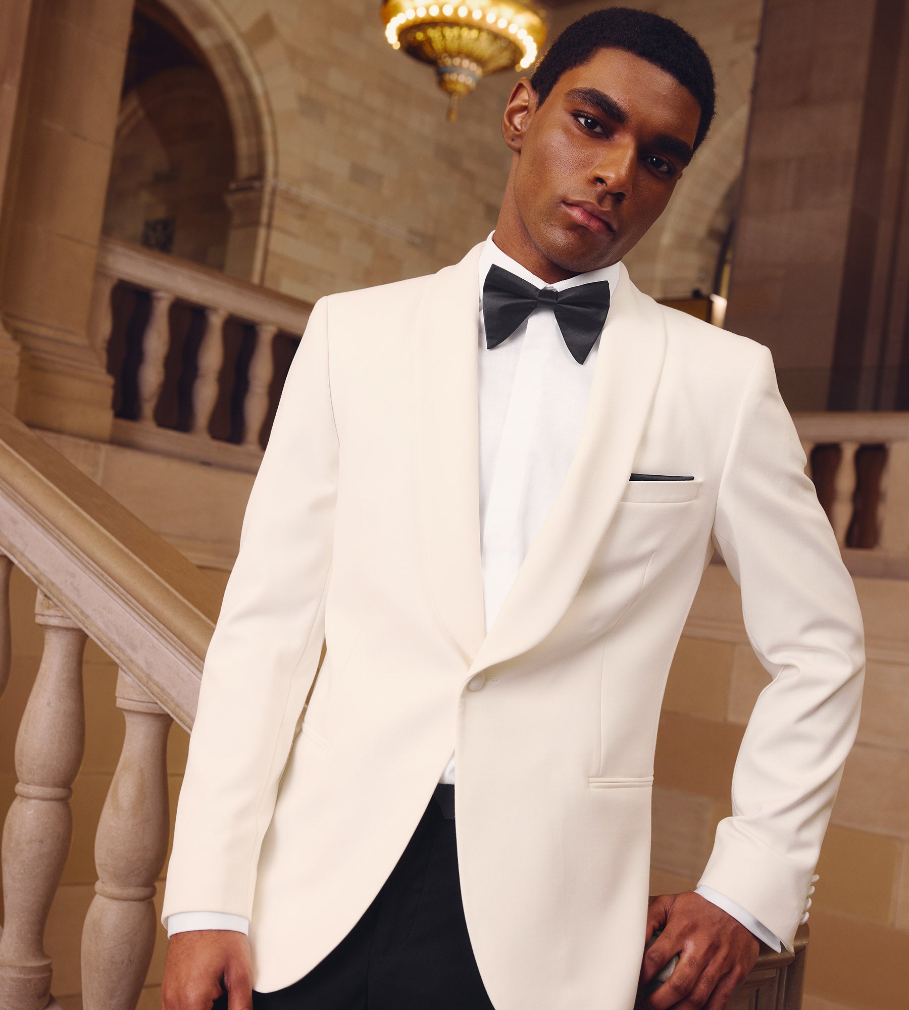 Dress Ivory Tuxedo Slim Fit VINCI Men's Ivory Shawl Collar One Button Slim  Fit Formal Tuxedo