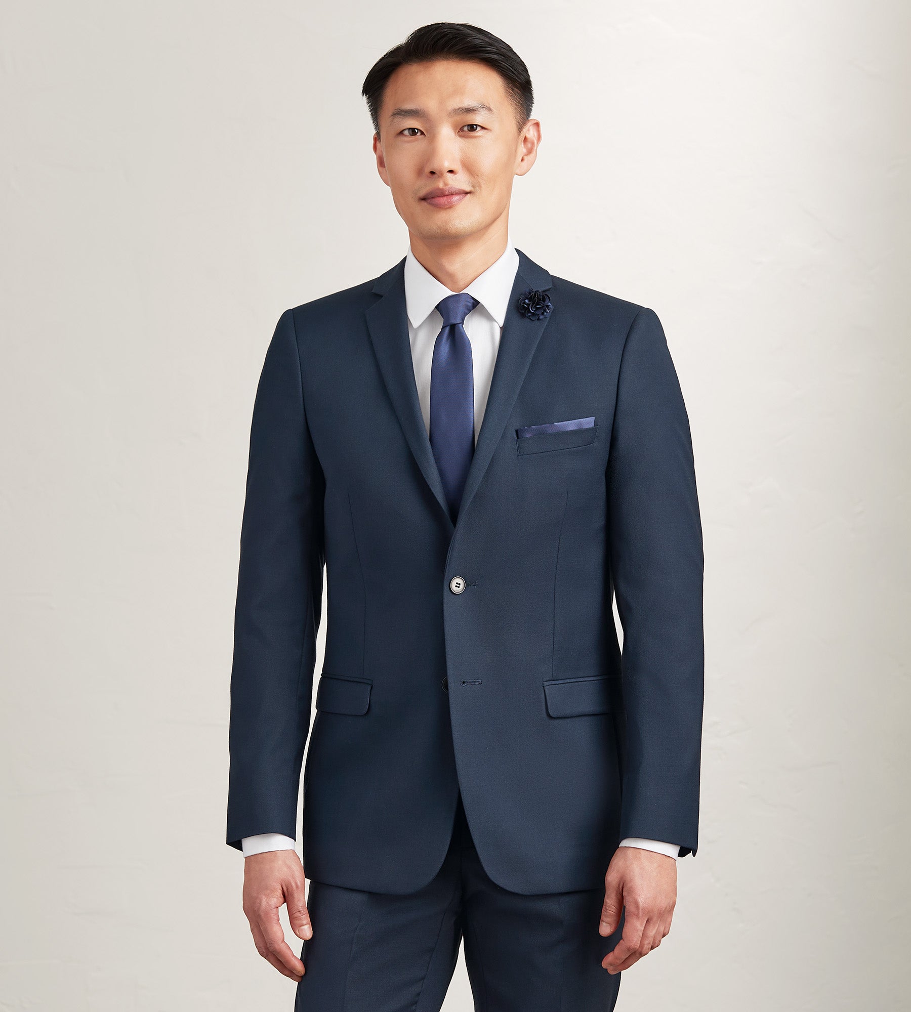 Slim Fit Solid Suit Jacket - Main Image