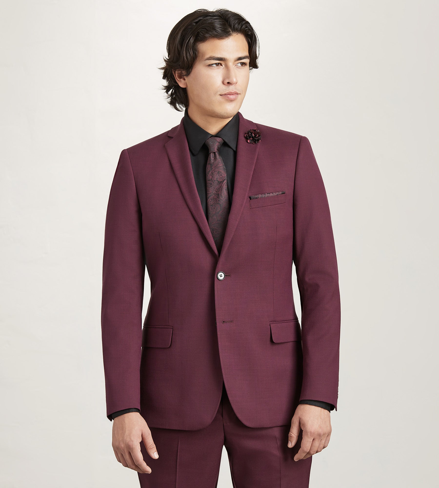 Marriage Burgundy Colour Jacket Wedding Burgundy Tuxedo Blazer – Tumuh
