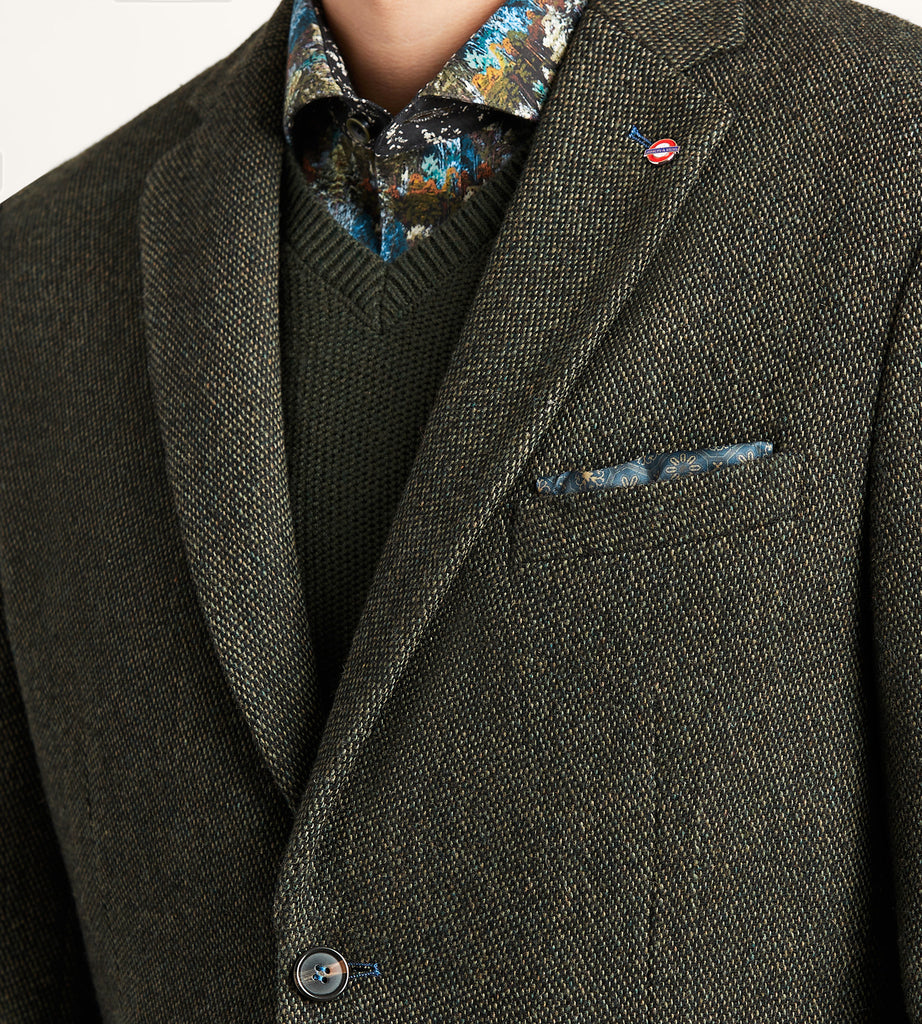 Modern Fit Woven Tweed Sport Jacket – Tip Top
