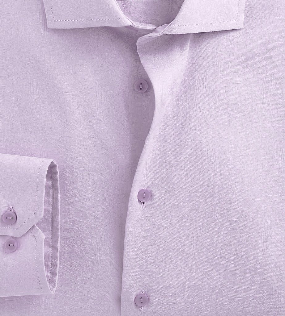 Modern Fit Ultra-Luxe Paisley Dress Shirt | Grafton 1853