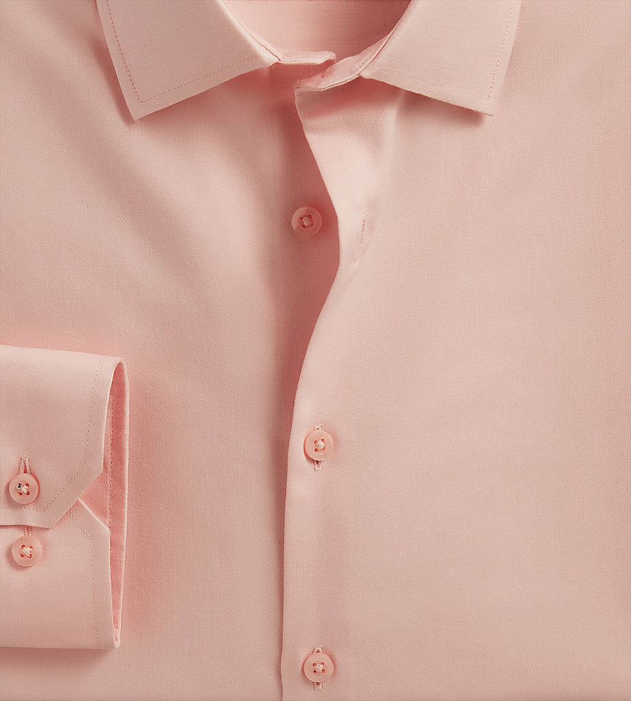 strapless open back dress Modern Fit Non-Iron Sateen Dress Shirt | Bellissimo | Tip Top Tailors