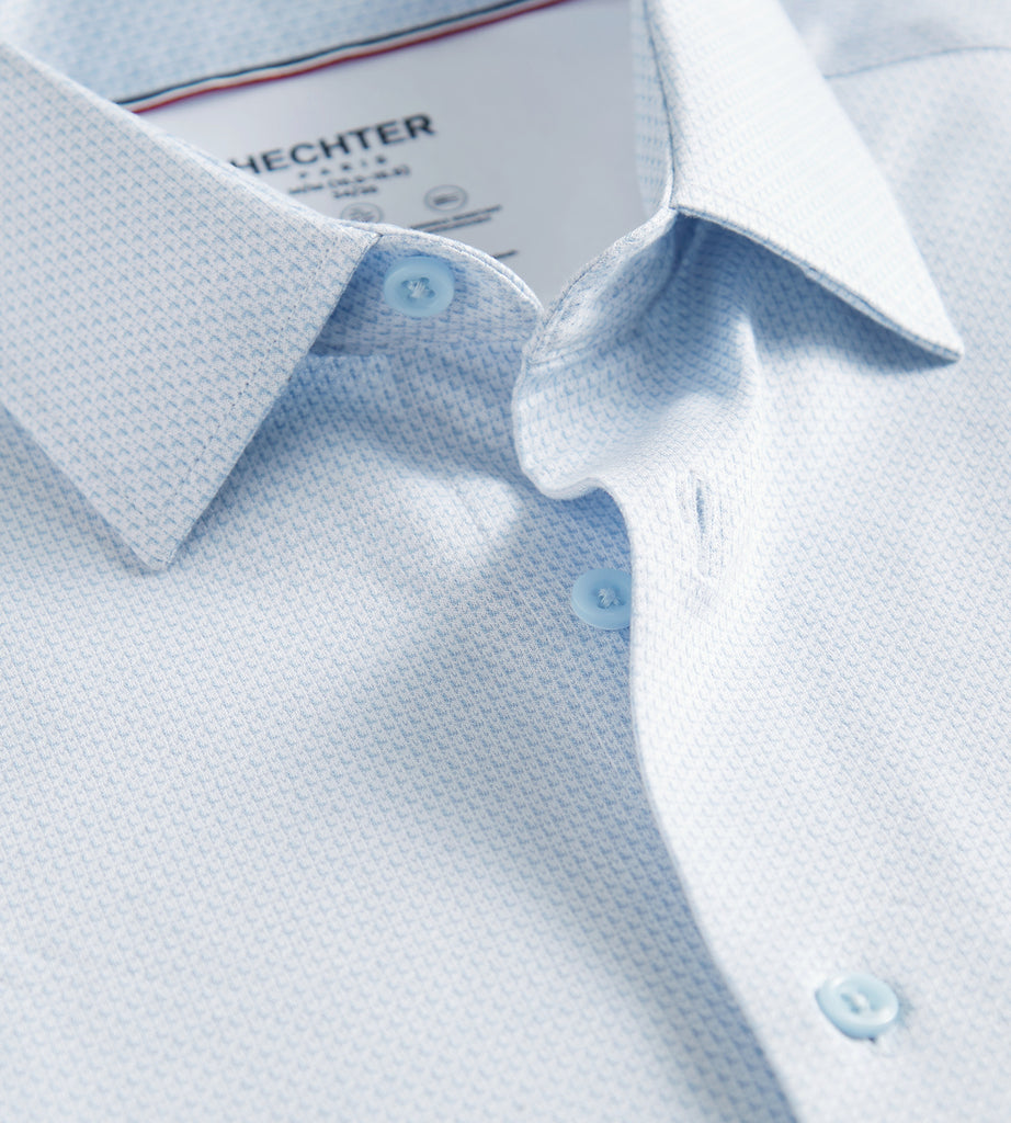 Slim Fit Butterknit Jacquard Dress Shirt – Tip Top