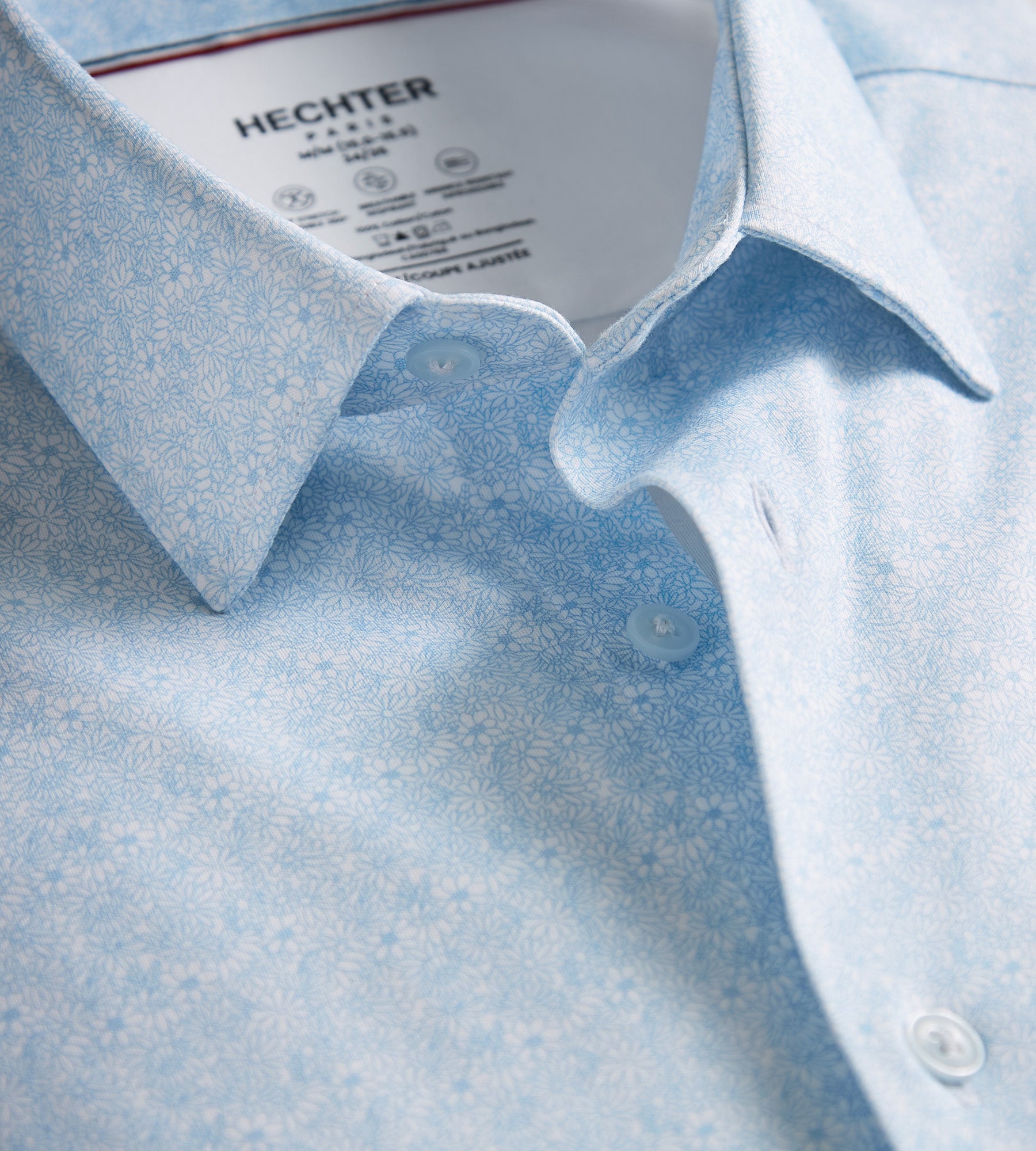 Slim Fit Butterknit Floral Print Dress Shirt – Tip Top