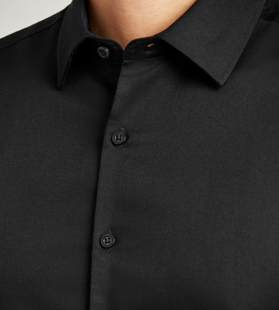 Modern Fit Non-Iron Sateen Dress Shirt | Bellissimo | Tip Top