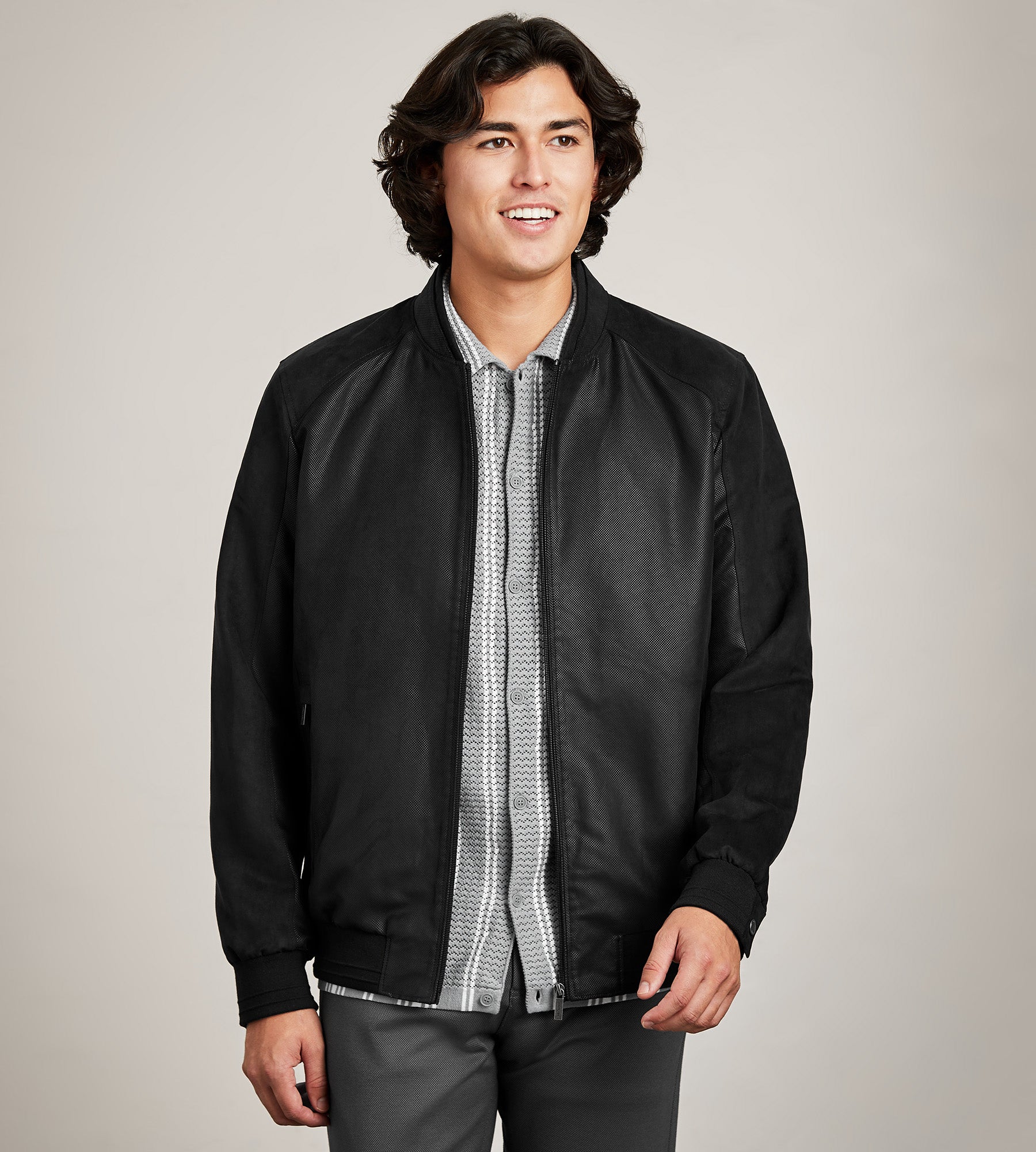 Modern Fit Vegan Suede Jacket – Tip Top