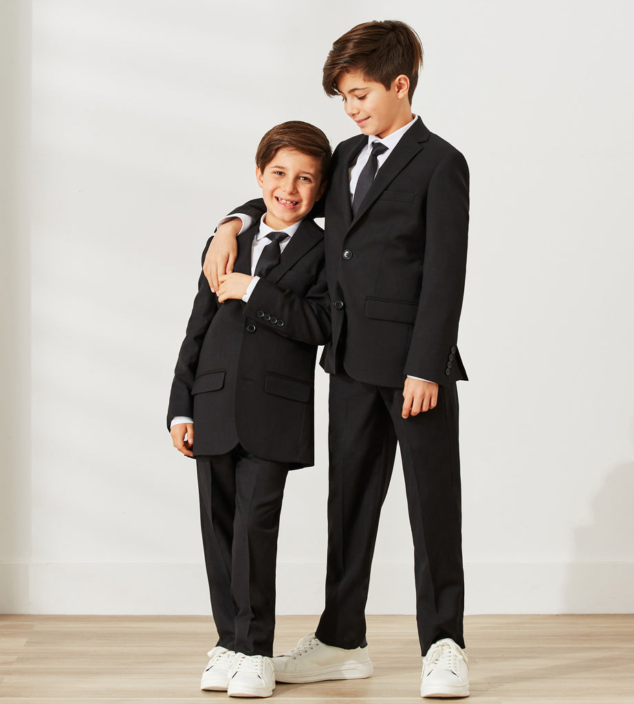 Kids black suit jacket 2025