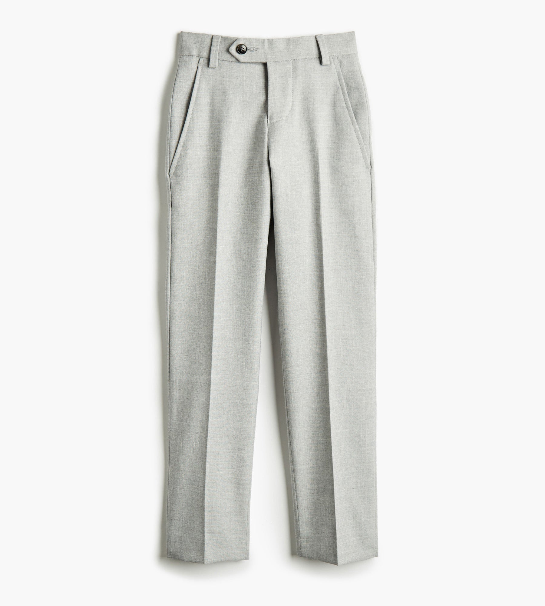 Boys Solid Suit Pants – Tip Top