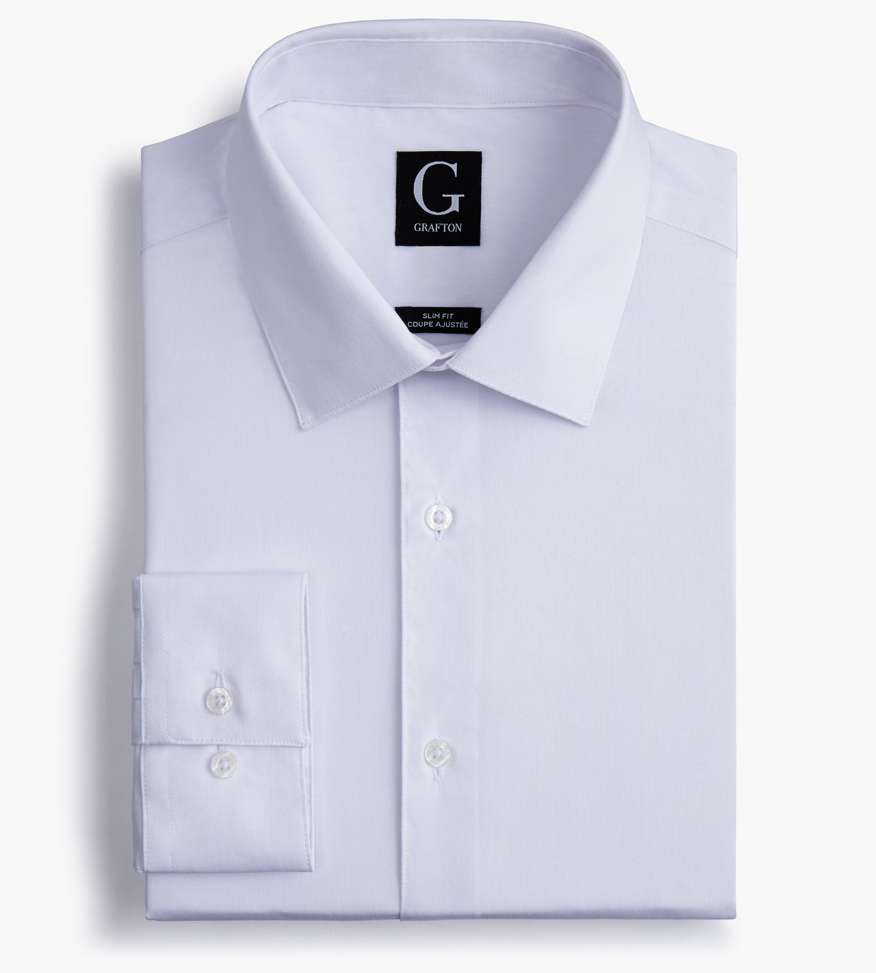 Slim Fit Stretch Dress Shirt – Tip Top