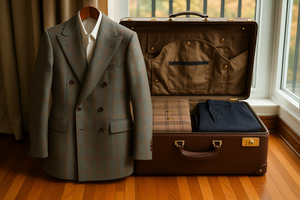 How to pack a blazer