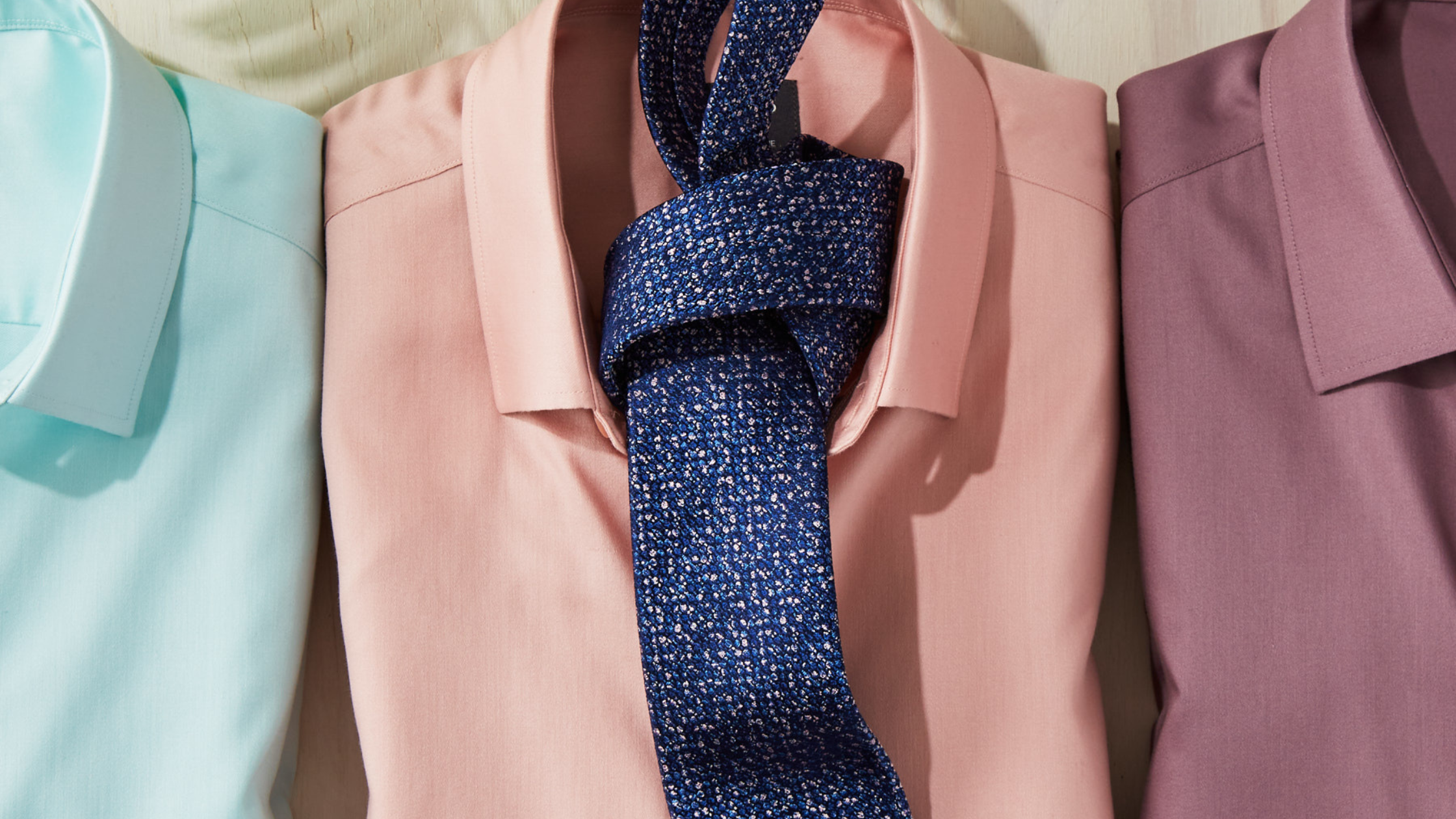 Formal dressing with cheap tie