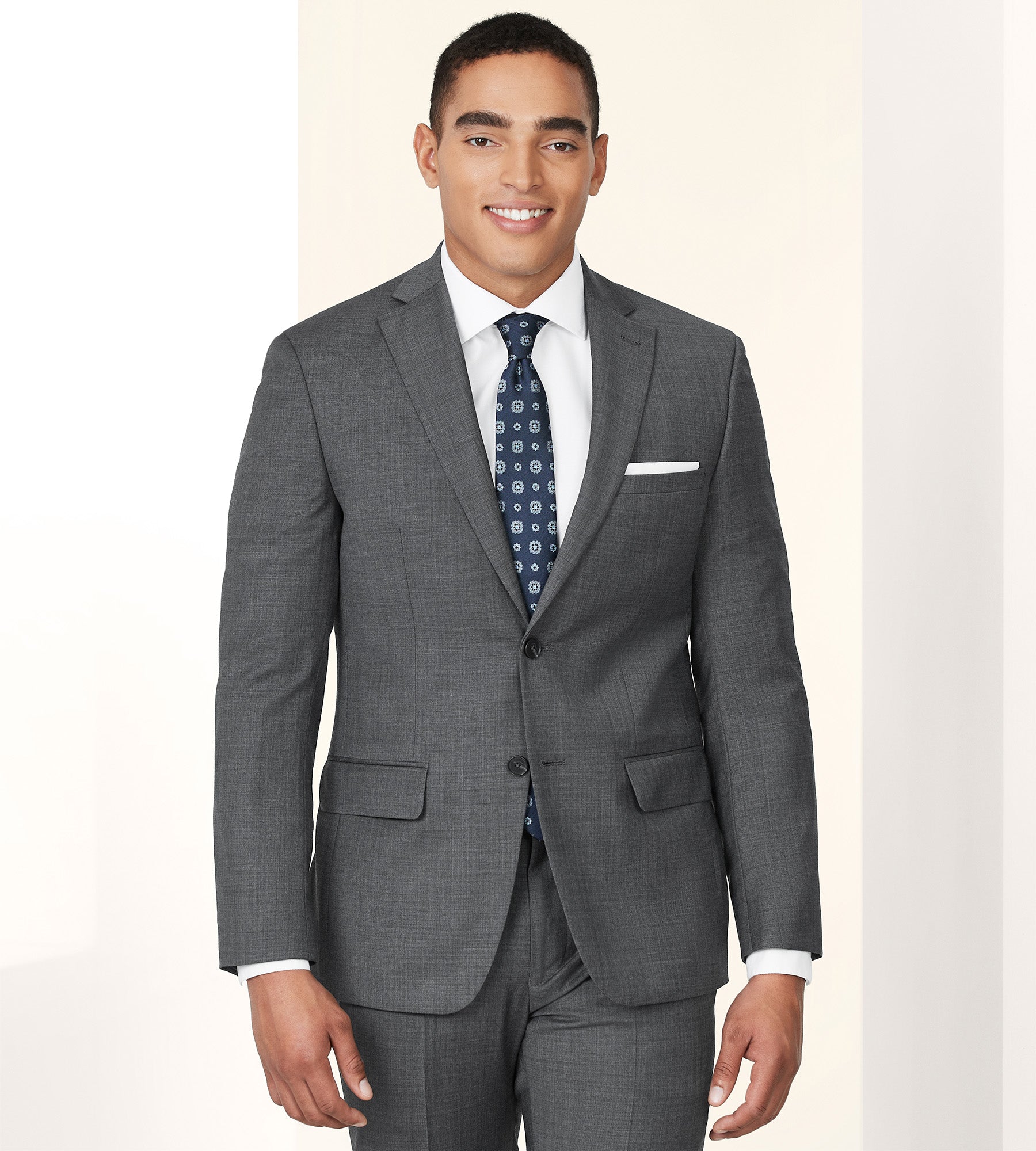 Dkny charcoal suit online
