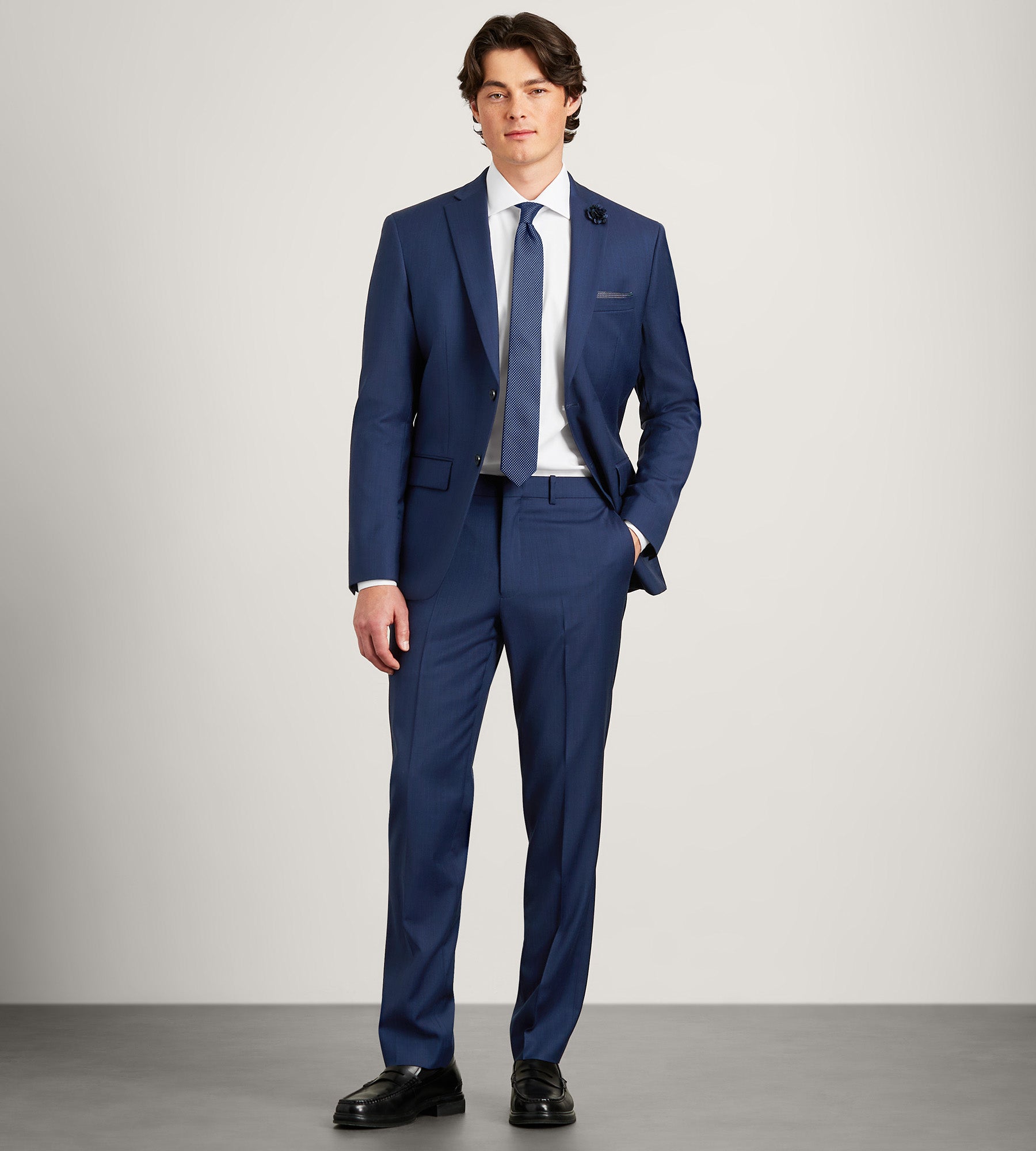 Modern Fit Wool Suit | DKNY | Tip Top Tailors | Shop online and in