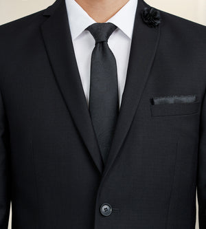 Black long suit jacket 2025