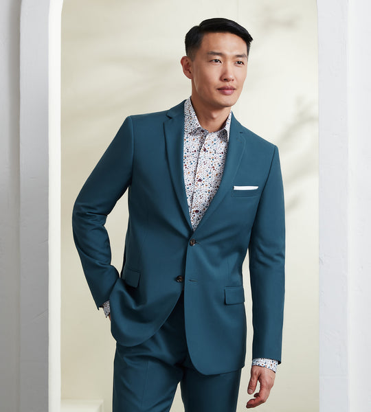  Mens Blue Suit