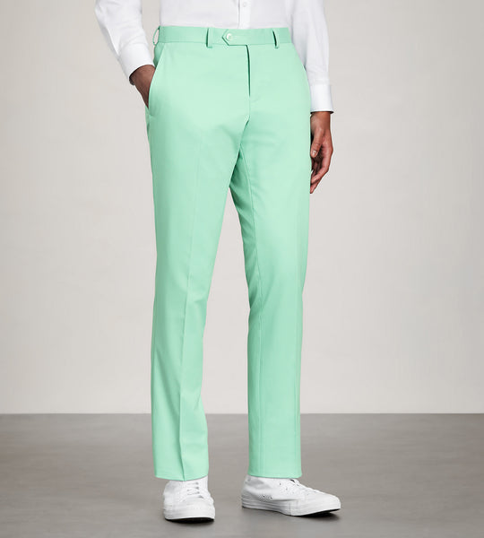 mint green dress pants Italian Linen Mint Green Pants