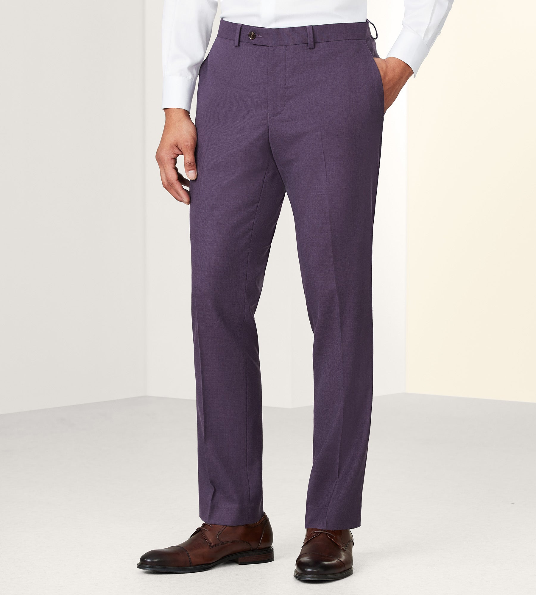 Dark Purple Suit Prom Look – Tip Top