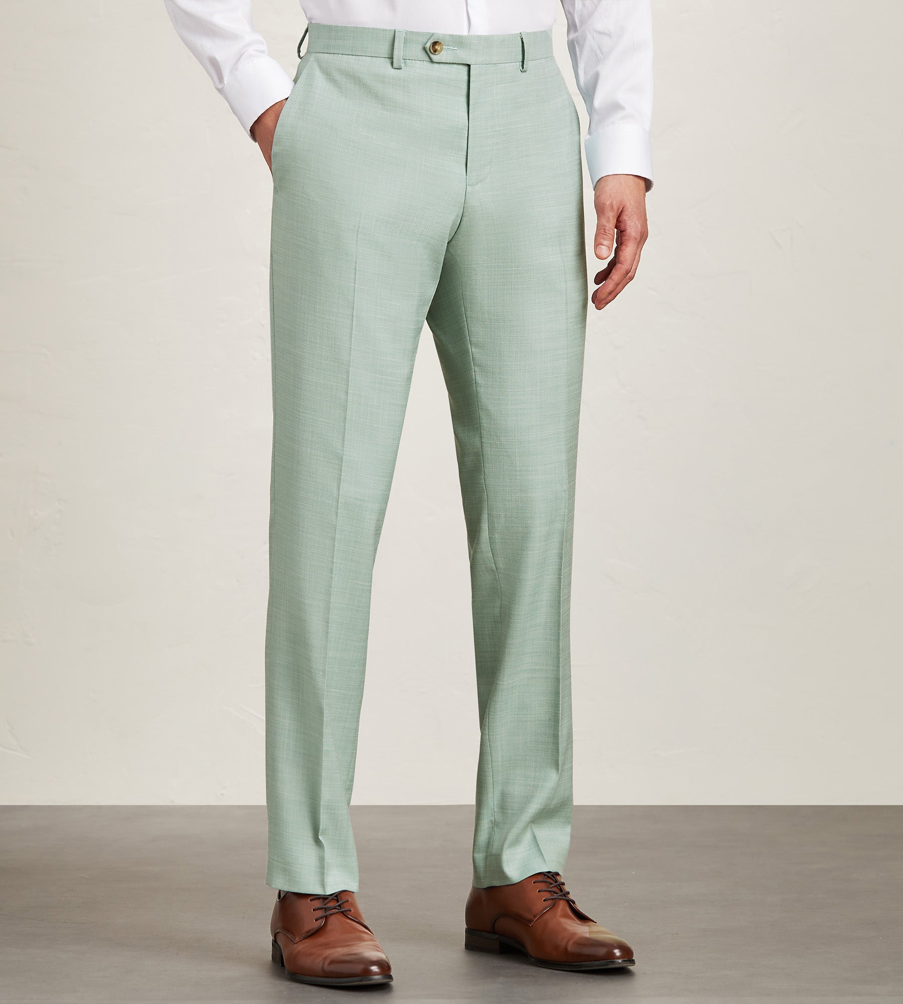 Slim Fit Pale Green Solid Suit Pants | G Grafton | Tip Top Tailors | Shop  online and in-store for men's apparel, dresswear, formal events, and  wedding wear solutions. Shipping available across Canada.