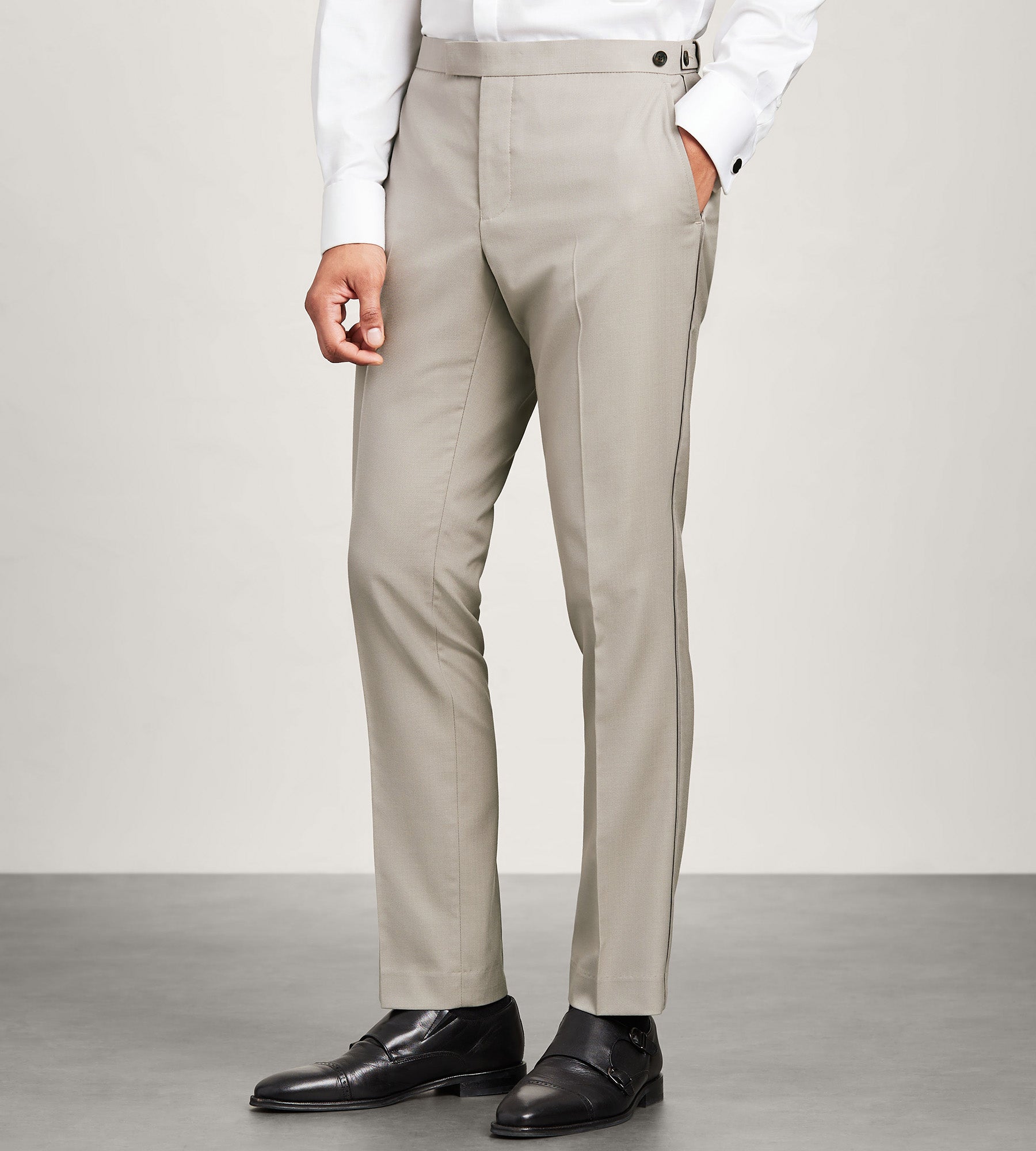 Timeison T/C PRESSED TROUSER　dark brown T/C PRESSED TROUSER】dark brown timeison