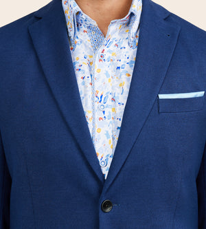 Blue jacket online outlet