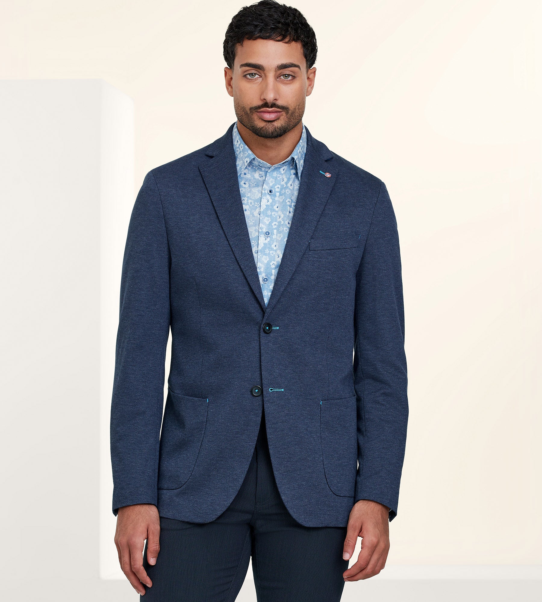 Modern Fit Knit Sport Jacket Tip Top