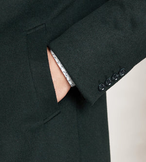 Topman wool coat hotsell