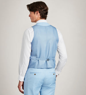 Light Blue Solid Suit Vest | Tip Top | Canada's Source for Suit Vests