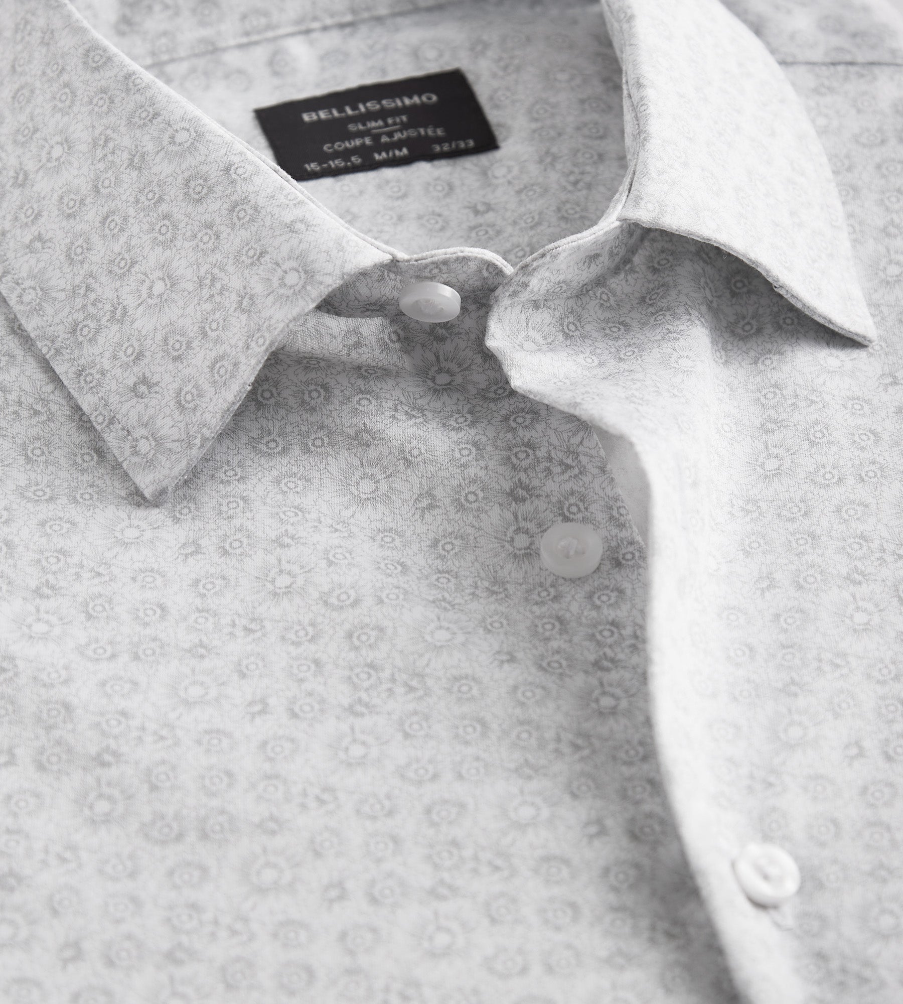 Slim Fit Non-Iron Sateen Dress Shirt