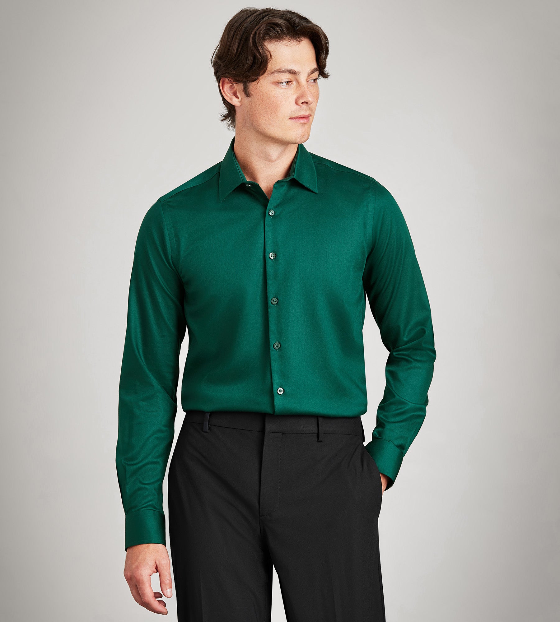 Modern Fit Non-Iron Sateen Dress Shirt | Bellissimo | Tip Top Tailors | Shop online and in-store for men's apparel, dresswear, formal events, and wedding wear solutions. Shipping available across Canada. Modern Fit Non-Iron Sateen Dress Shirt | Bellissimo | Tip Top Tailors | Shop online and in-store for men's apparel, dresswear, formal events, and wedding wear solutions. Shipping available across Canada.