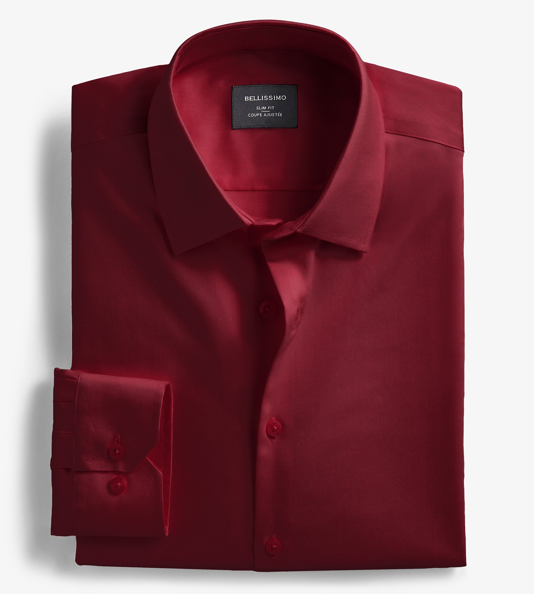 TIE.ME button up T-shirt-RED