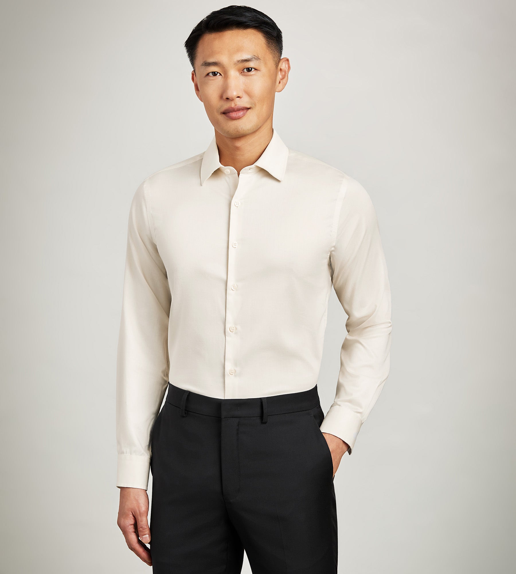 Modern Fit Non-Iron Sateen Dress Shirt | Bellissimo | Tip Top Tailors | Shop online and in-store for men's apparel, dresswear, formal events, and wedding wear solutions. Shipping available across Canada. Modern Fit Non-Iron Sateen Dress Shirt | Bellissimo | Tip Top Tailors | Shop online and in-store for men's apparel, dresswear, formal events, and wedding wear solutions. Shipping available across Canada.