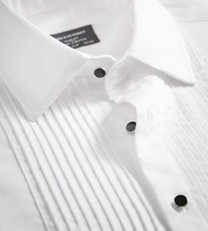Slim Fit Non-Iron Pleated Tuxedo Sateen Dress Shirt | Bellissimo | Tip Top Tailors | Shop online and in-store for men's apparel, dresswear, formal events, and wedding wear solutions. Shipping available across Slim Fit Non-Iron Pleated Tuxedo Sateen Dress Shirt | Bellissimo | Tip Top Tailors | Shop online and in-store for men's apparel, dresswear, formal events, and wedding wear solutions. Shipping available across
