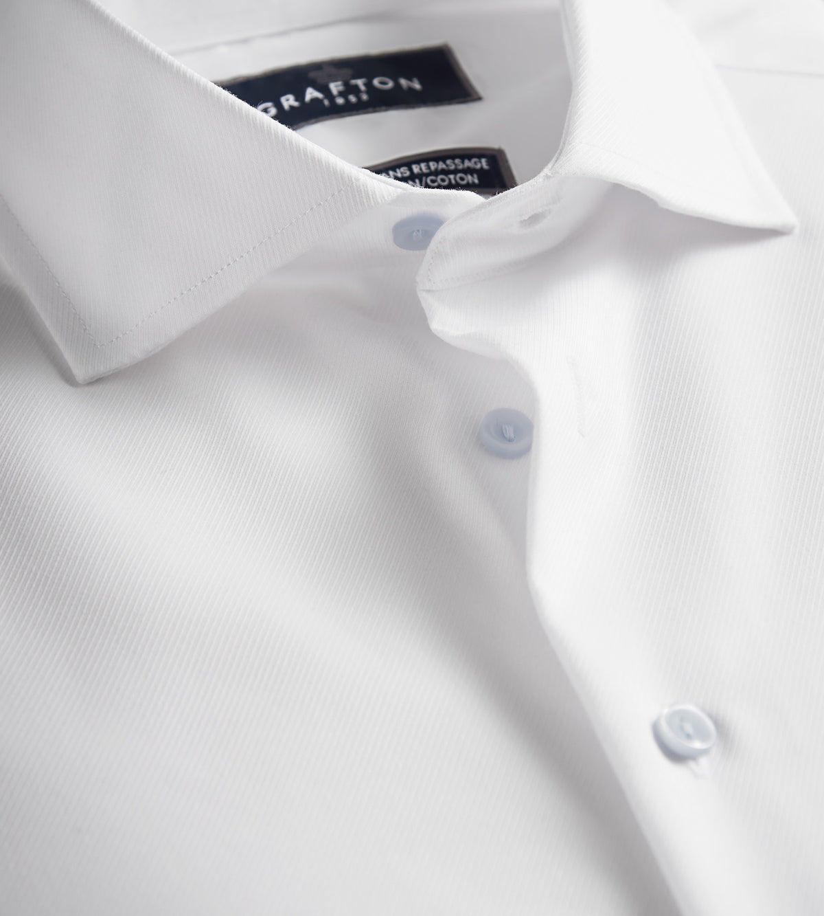 Chemise habillée sans repassage coupe moderne