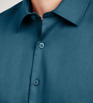 Modern Fit Non-Iron Sateen Dress Shirt | Bellissimo | Tip Top Tailors