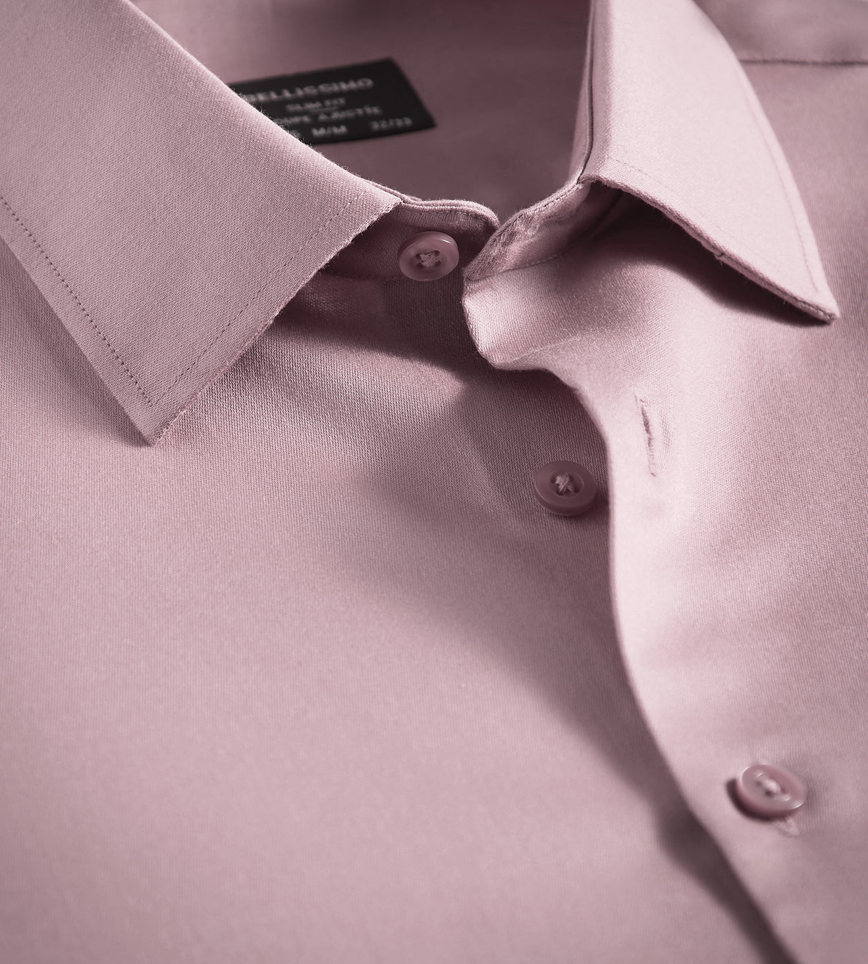 mens mauve dress shirt Slim Fit Non-Iron Sateen Dress Shirt | Bellissimo | Tip Top Tailors