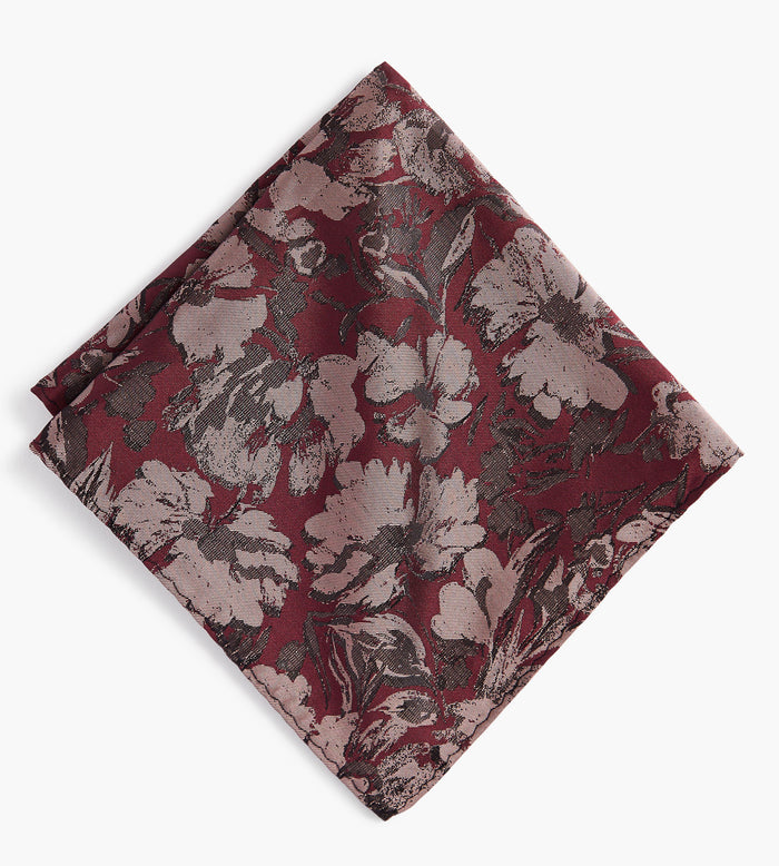 tip top Floral Jacquard Pocket Square