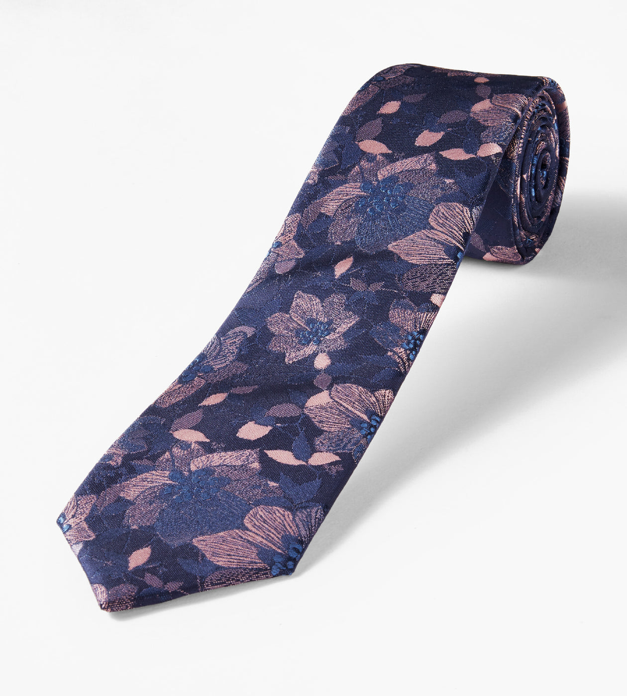 mid floral tie