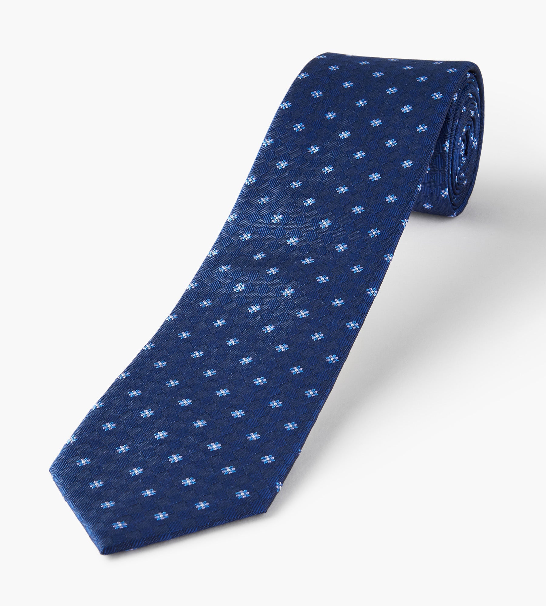 Geo Floral Tie