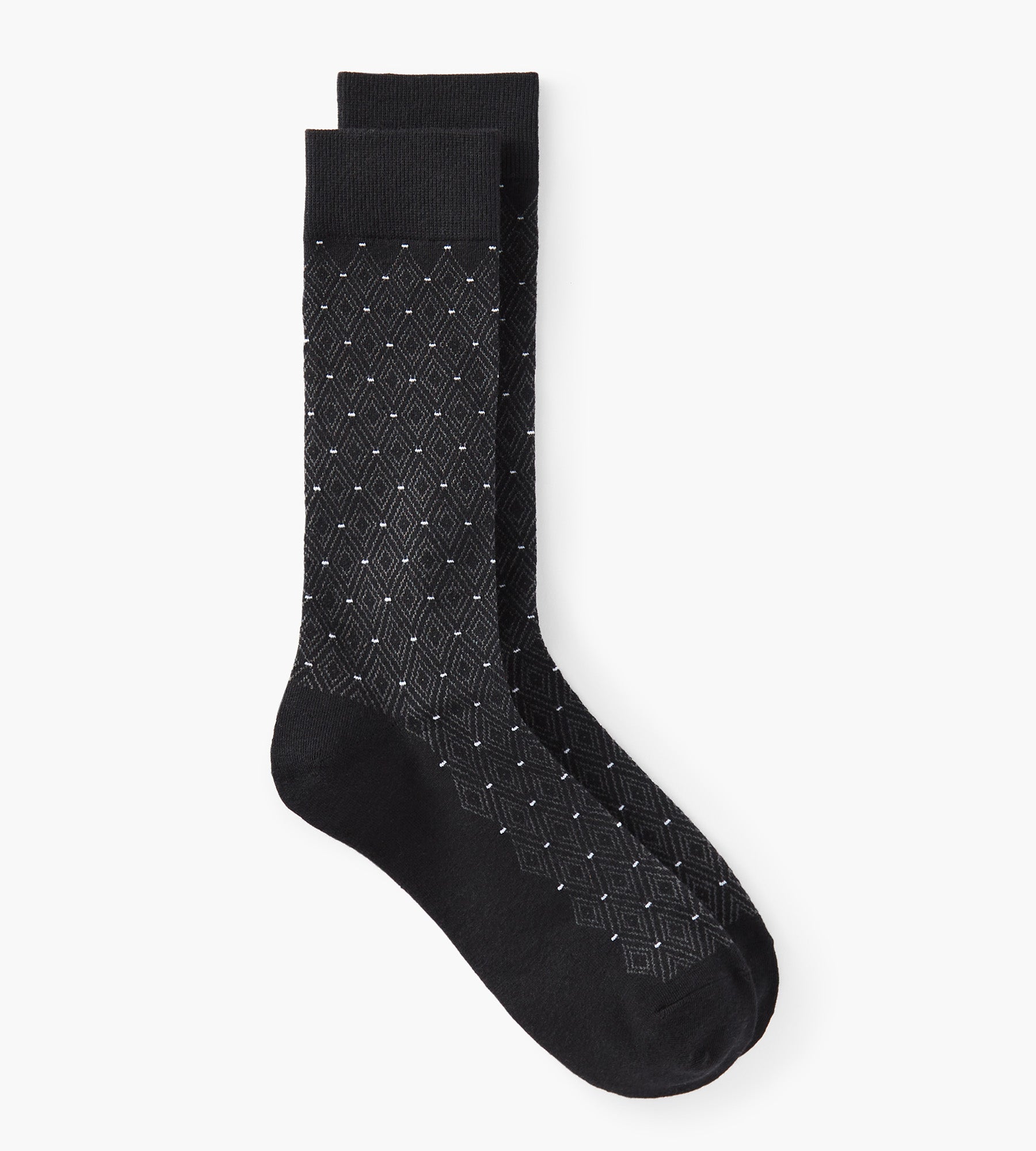 Dashed Diamond Socks