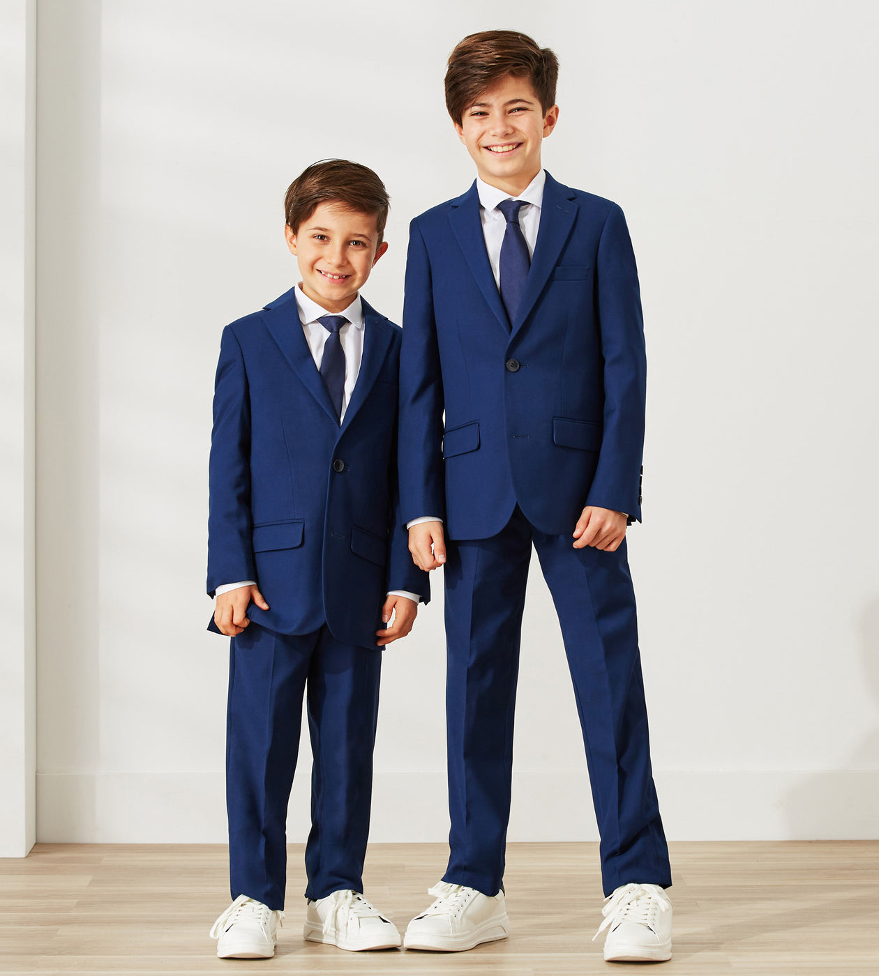 Boys Solid Suit Pants – Tip Top