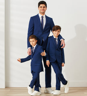 Boys Solid Suit Pants – Tip Top